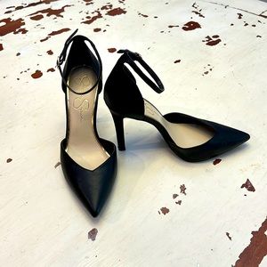 Jessica Simpson Black Stiletto Heels, Size 8.5